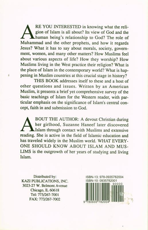What Everyone Should Know About Islam and Muslims | Introduction to Islamic Beliefs & Practices (English Paperback, 232 Pages)