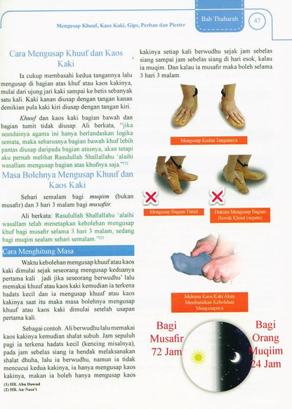 (Indonesian) Fikih Ibadah Bergambar | Illustrated Islamic Worship Guide with CD