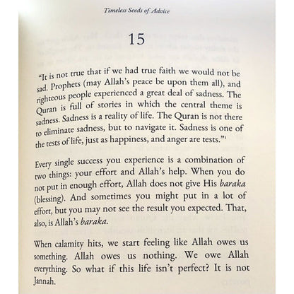 Timeless Seeds of Advice | Islamic Self-Development & Purification of the Heart Book