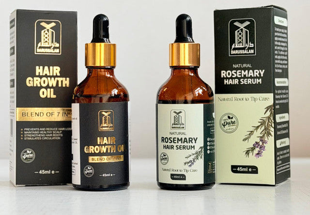 Rosemary Hair Growth Oil Bundle Set | Natural Scalp Treatment for Hair Fall & Regrowth