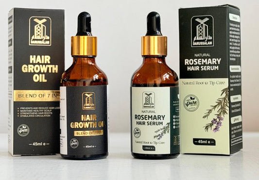 Rosemary Hair Growth Oil Bundle Set | Natural Scalp Treatment for Hair Fall & Regrowth