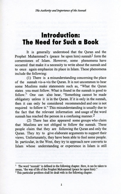 The Authority & Importance Of The Sunnah|Jamal al-Din M. Zarabozo
