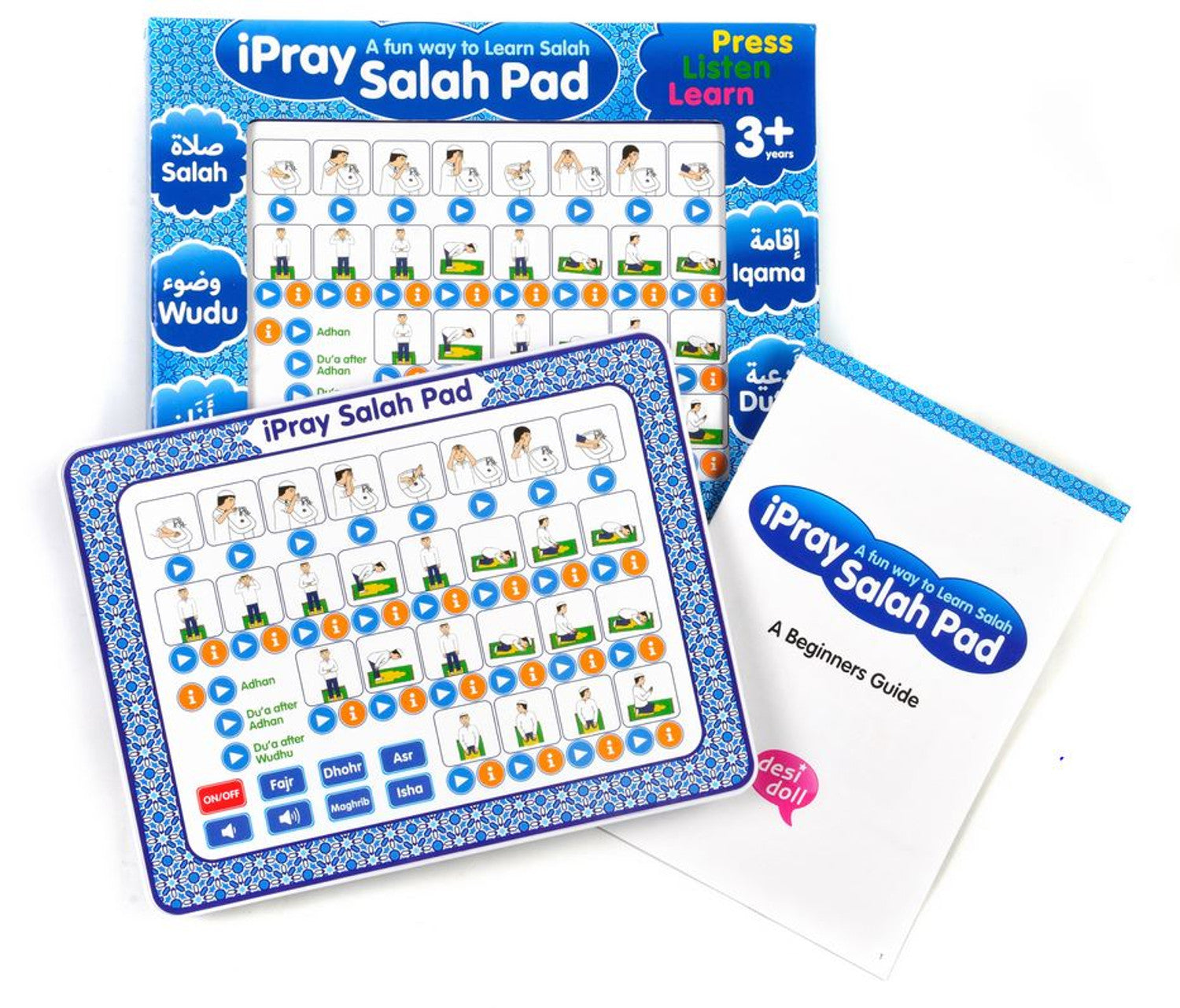 iPray Salah Pad pour garçons – Jouet interactif d'apprentissage de la ...