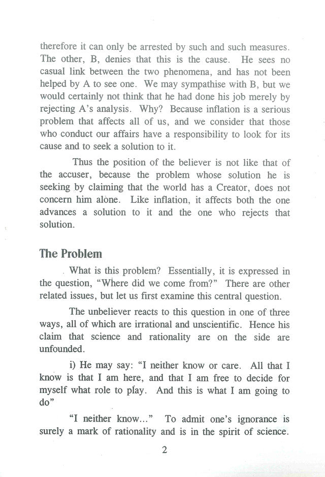 Islam The Basic Truths – Concise Introduction to Islam by Sheikh Jaafr S. Idris | Message Of Islam (S/C, 31 Pgs)