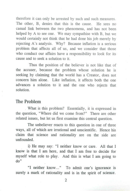 Islam The Basic Truths – Concise Introduction to Islam by Sheikh Jaafr S. Idris | Message Of Islam (S/C, 31 Pgs)