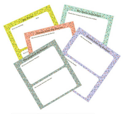 My Muslim Journal Blue for Kids – Islamic Daily Reflection, Gratitude & Activity Journal