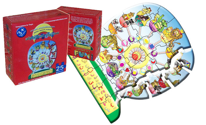 Alphabet Jigsaw – Arabic Alphabet Educational Puzzle for Kids