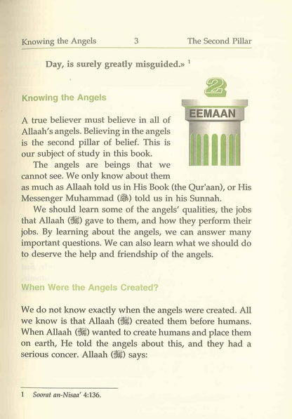 Knowing the Angels – Islamic Book on Angels in Islam | Imaan & Aqeedah Guide