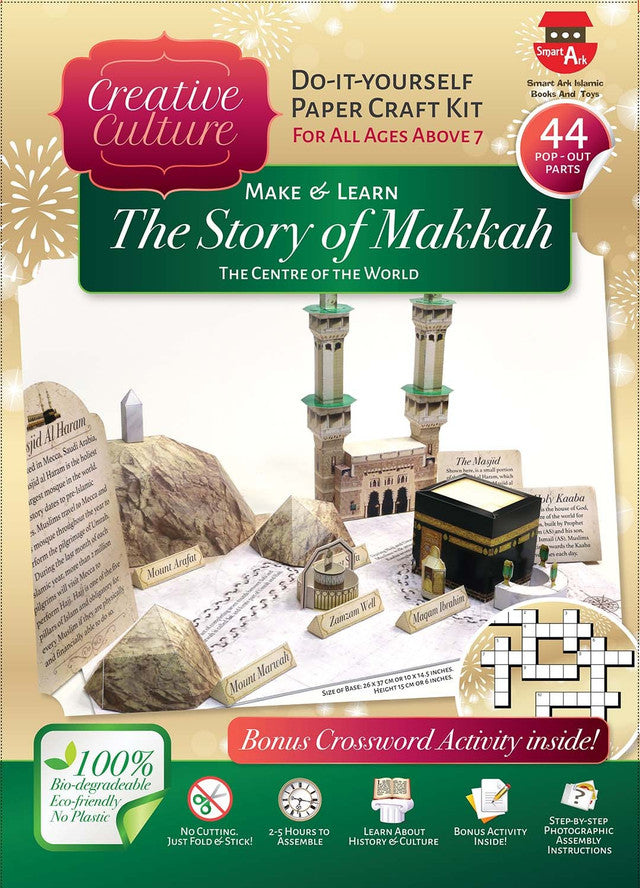 DIY Paper Craft Kit: The Story of Makkah & Masjid Al Haram | Interactive Islamic Learning for Kids