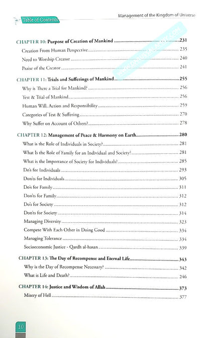 Management of the Kingdom of Universe – Quranic Perspective by Mohammad Tohid Alam