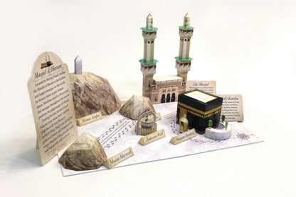DIY Paper Craft Kit: The Story of Makkah & Masjid Al Haram | Interactive Islamic Learning for Kids