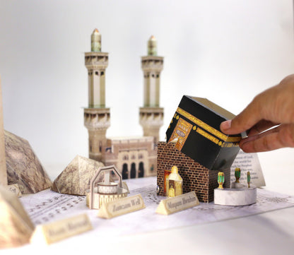 DIY Paper Craft Kit: The Story of Makkah & Masjid Al Haram | Interactive Islamic Learning for Kids