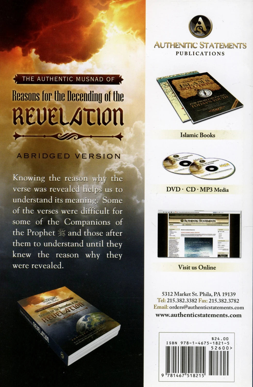 Authentic Asbab al-Nuzul | The Reasons & Circumstances of Quranic Revelation
