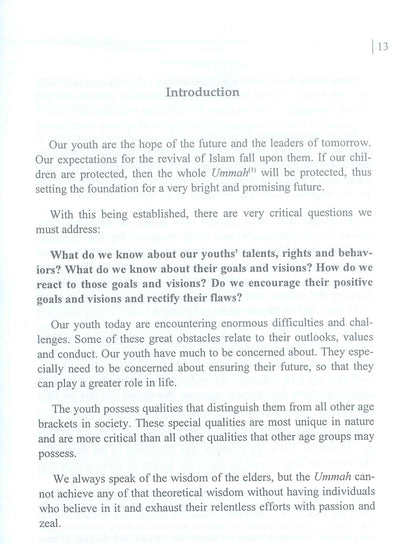 Our Youth The Key to Success_ Islam and Building a Strong Ummah