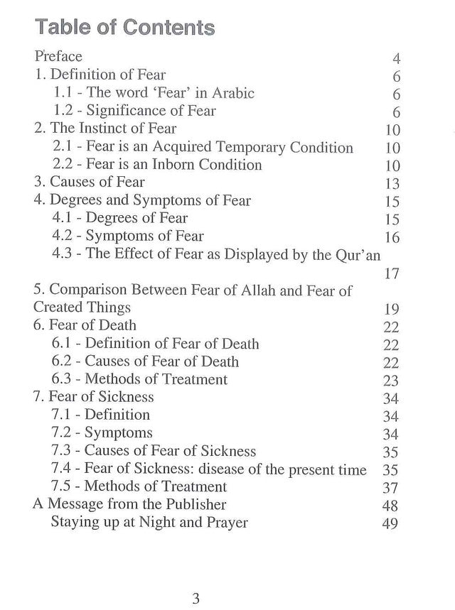 Overcoming the Fear of Death & Illness by Dr. Muhammad Abu Rahim