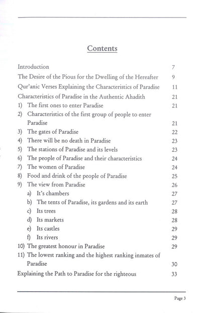 Paradise: The Bliss & The Path to It – Islamic Guide to Jannah & How to Attain It | Alee Hasan Alee Abdul-Hameed (Message Of Islam, S/C, 40 Pgs)