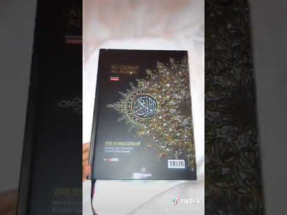 Maqdis B5 Medium Al-Qur’an Al-Kareem Word by Word Translation | Colour-Coded Tajweed White Edition