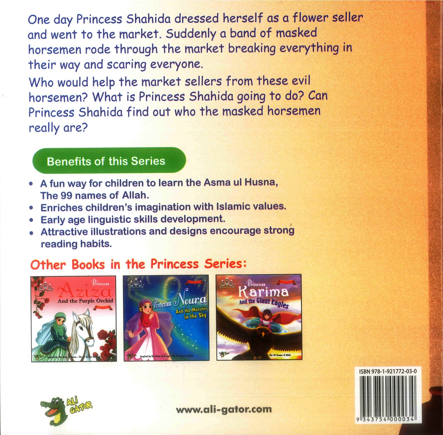 Princess Shahida – The Witness | Islamic Moral Storybook for Children by Darussalam