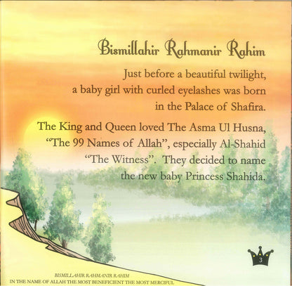 Princess Shahida – The Witness | Islamic Moral Storybook for Children by Darussalam