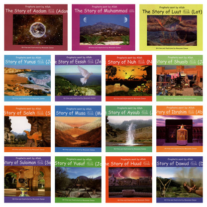 Prophet Sent By Allah – 15 Stories of Prophets Muslim Kids Story-Islamic book