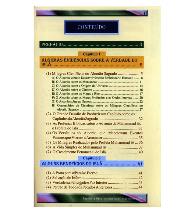 A Brief Illustrated Guide to Understanding Islam – Portuguese (Um Breve Guia Ilustrado para Compreender o Islã) | Softcover 15×21 cm
