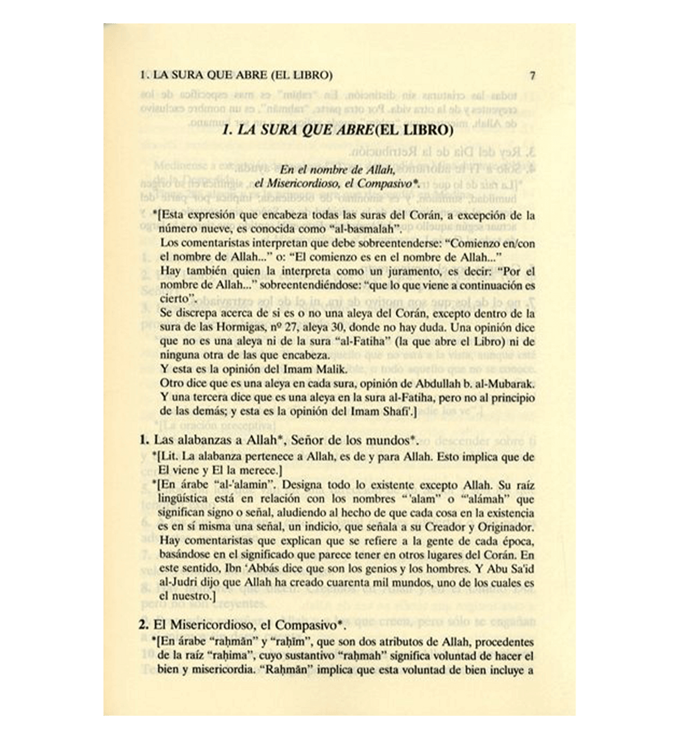 DEL NOBLE CORAN (TRADUCCION COMENTARIO) (Spanish Quran) by DEL NOBLE CORAN