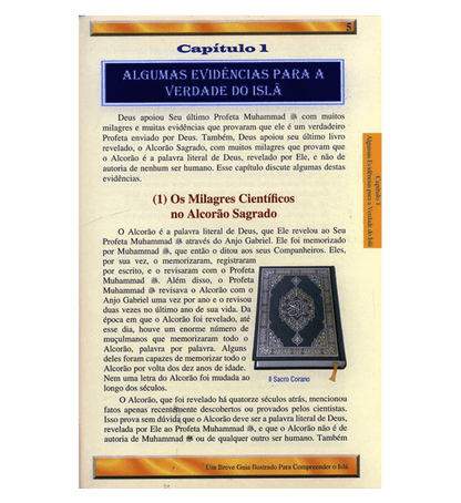 A Brief Illustrated Guide to Understanding Islam – Portuguese (Um Breve Guia Ilustrado para Compreender o Islã) | Softcover 15×21 cm
