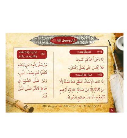 (Arabic)200 Golden Hadiths From the Messenger of Allah200الحديث الذهبي من رسول ا by Abdul Malik Mujahid