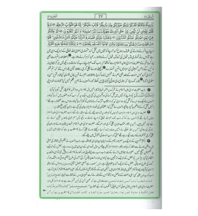 Tafseer Ahsan-ul-Bayan Urdu – تفسیر احسن البیان |  Tafsir of the Noble Qur’an