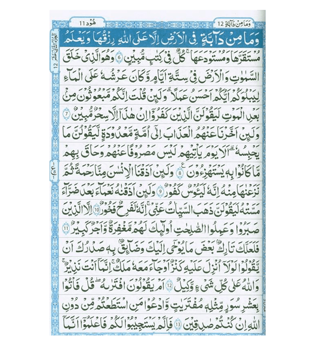 Quran Al-Kareem Urdu Script 16 Lines (Arabic Only) – قرآن الکریم |Authentic Mushaf