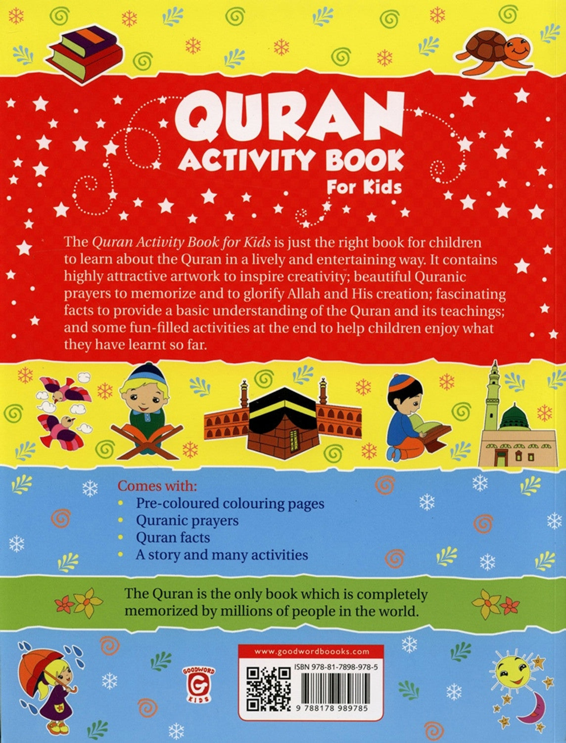 Quran Activity Book for Kids – Islamic Fun Learning by Goodwords