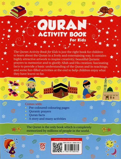 Quran Activity Book for Kids – Islamic Fun Learning by Goodwords