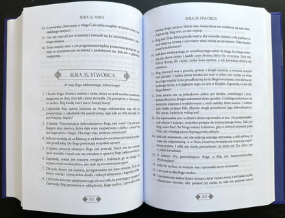 Polish Quran Translation Hardcover 14x21cm | Koran in Polish Language