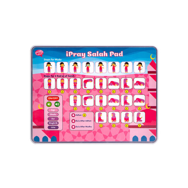 iPray Salah Pad for Girls – Interactive Islamic Prayer Mat with Voice ...