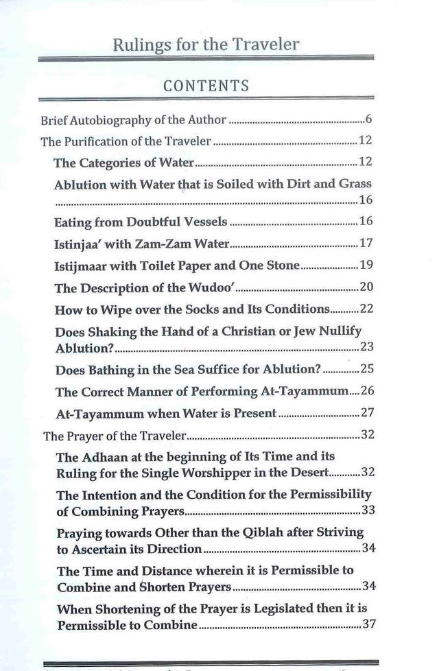 Rulings Related to the Traveler by Abdul Azeez Ibn Baaz – Islamic Fiqh of Travel Prayer & Fasting Guide