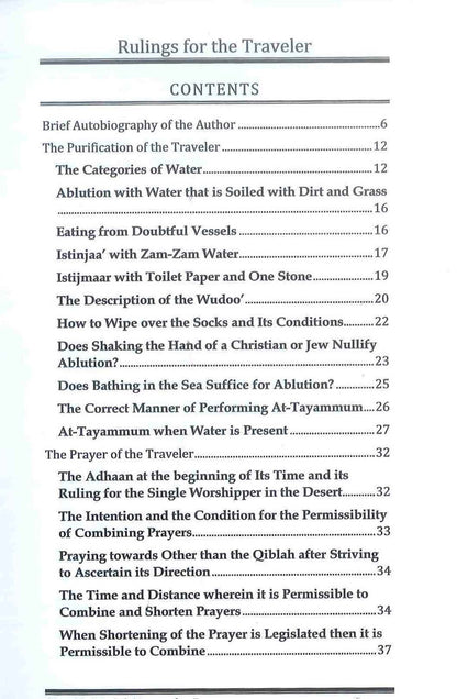 Rulings Related to the Traveler by Abdul Azeez Ibn Baaz – Islamic Fiqh of Travel Prayer & Fasting Guide