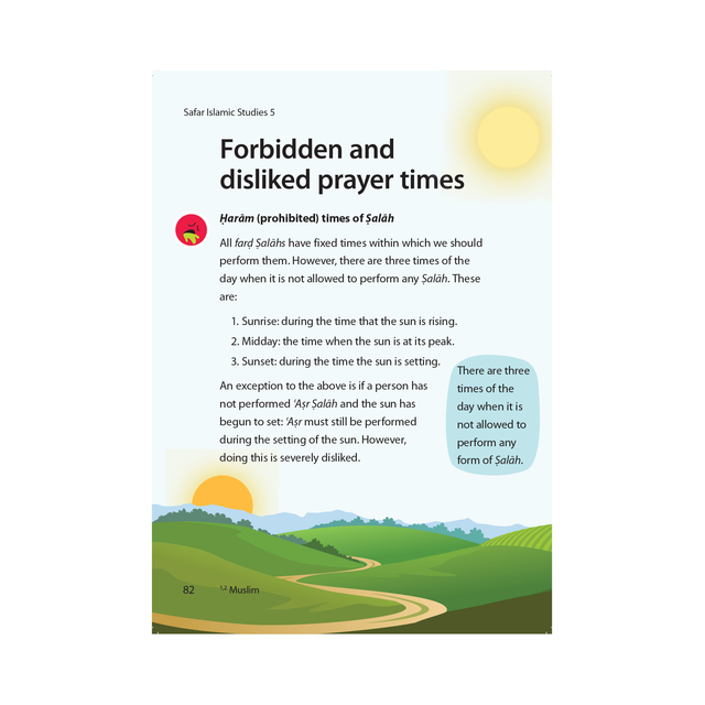 Islamic Studies: Textbook 5 – Learn About Islam Series | Safar Publications | English Islamic Curriculum (Softcover, 168 Pages)