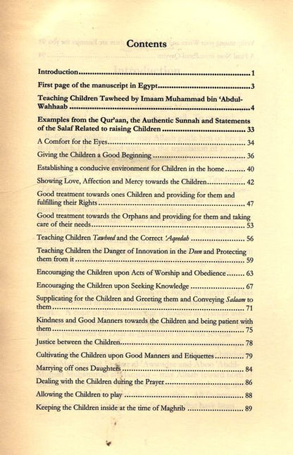 Teaching Children Tawheed — A Guide to Raising Children with Correct Islamic Monotheism (Tawḥīd)