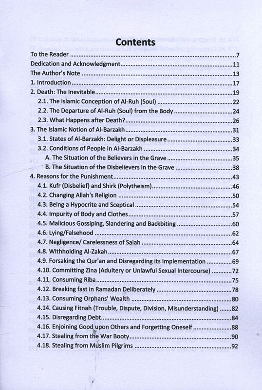 The World Of al-Barzakh: The Transitional Stage in the Grave – Islamic Eschatology Guide by Dr. Abdul Karim Awad | Message Of Islam (Softcover, 208 Pages)