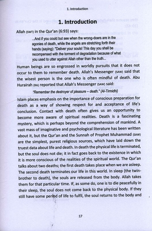 The World Of al-Barzakh: The Transitional Stage in the Grave – Islamic Eschatology Guide by Dr. Abdul Karim Awad | Message Of Islam (Softcover, 208 Pages)