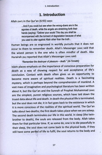 The World Of al-Barzakh: The Transitional Stage in the Grave – Islamic Eschatology Guide by Dr. Abdul Karim Awad | Message Of Islam (Softcover, 208 Pages)