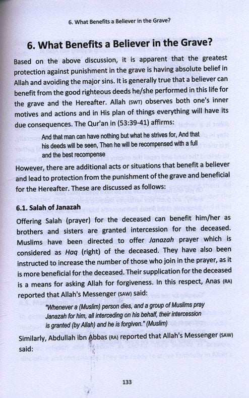 The World Of al-Barzakh: The Transitional Stage in the Grave – Islamic Eschatology Guide by Dr. Abdul Karim Awad | Message Of Islam (Softcover, 208 Pages)