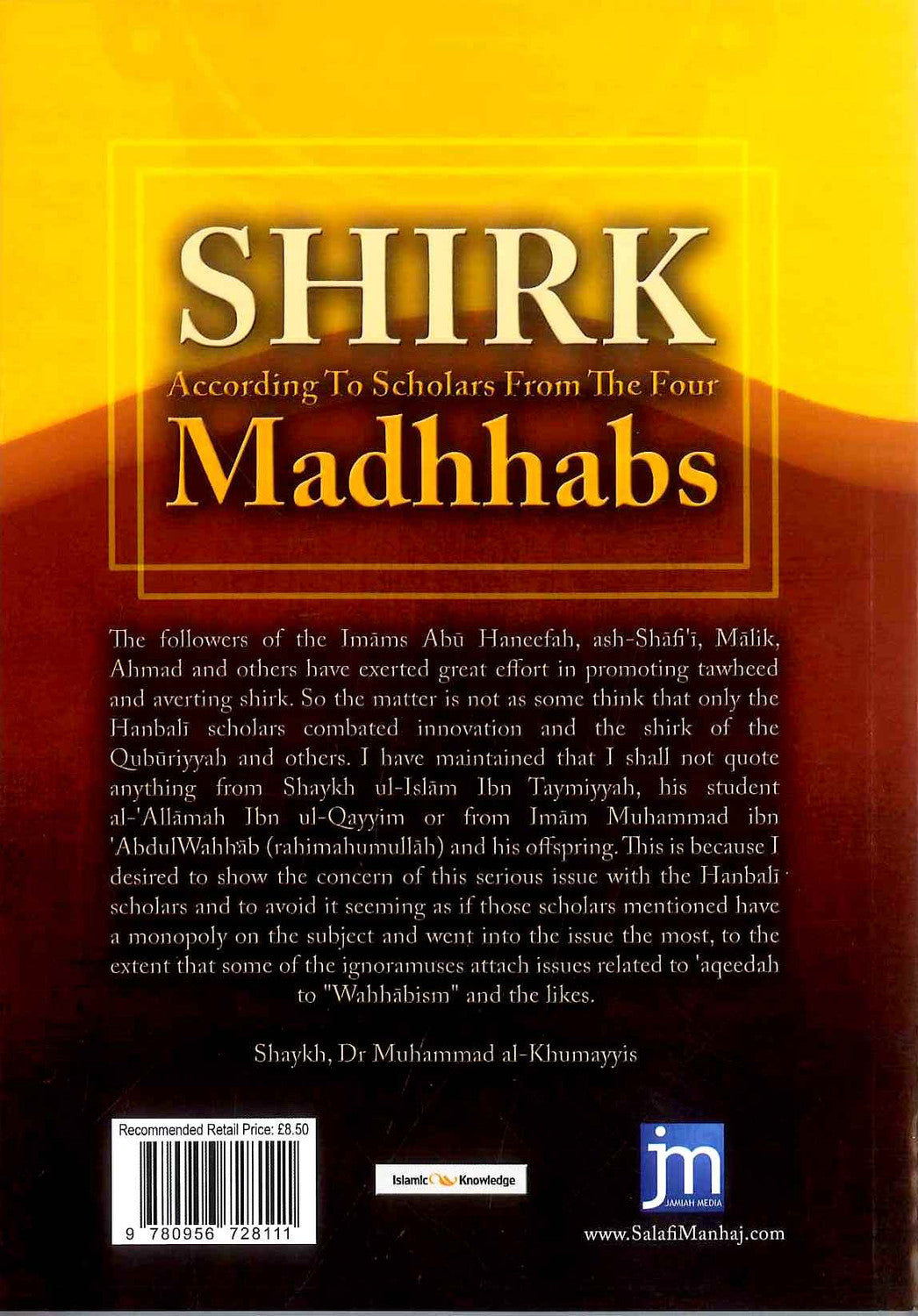 Shirk According to Scholars from the Four Madhhabs – Evidence of Tawheed