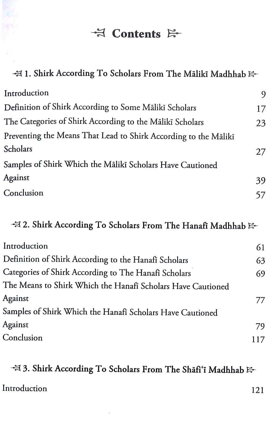 Shirk According to Scholars from the Four Madhhabs – Evidence of Tawheed