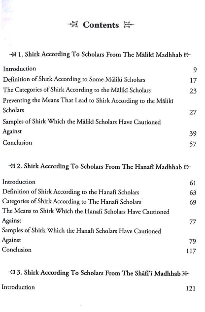 Shirk According to Scholars from the Four Madhhabs – Evidence of Tawheed