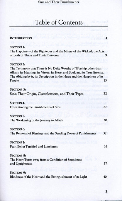 Sins and Their Punishments – Islamic Treatise by Imam Ibn Qayyim al-Jawziyyah | Tarbiyyah Publications (Softcover, 80 Pages)