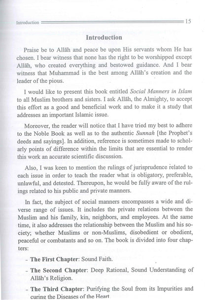 Social Manners in Islam_ Islamic Teachings on Etiquette and Good Character