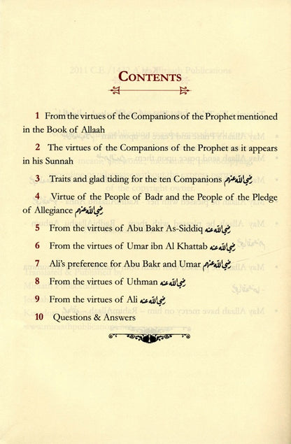 The Status of the Companion in Islaam – Islamic Study on the Sahabah’s Rank & Virtues by Shaykh Rabee bin Hadi Al-Madkhali