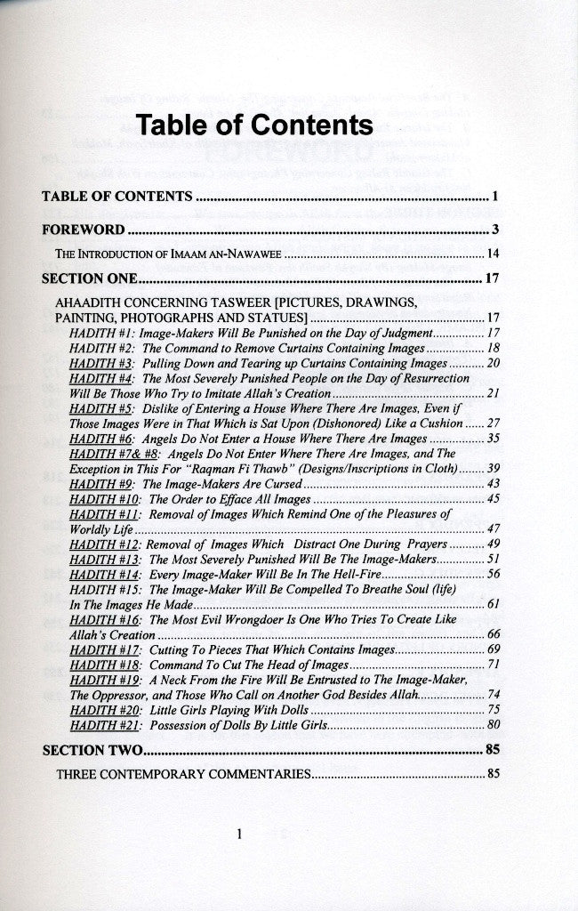 The Islamic Ruling Concerning Tasweer – Islamic Guidelines on Photography & Images