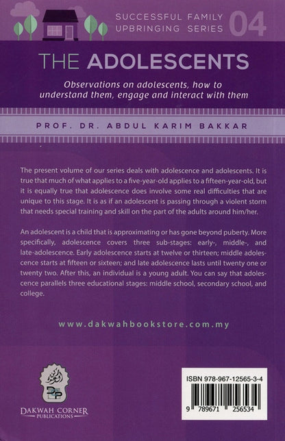 The Adolescents (Successful Family Upbringing Series 04) | Practical Islamic Parenting